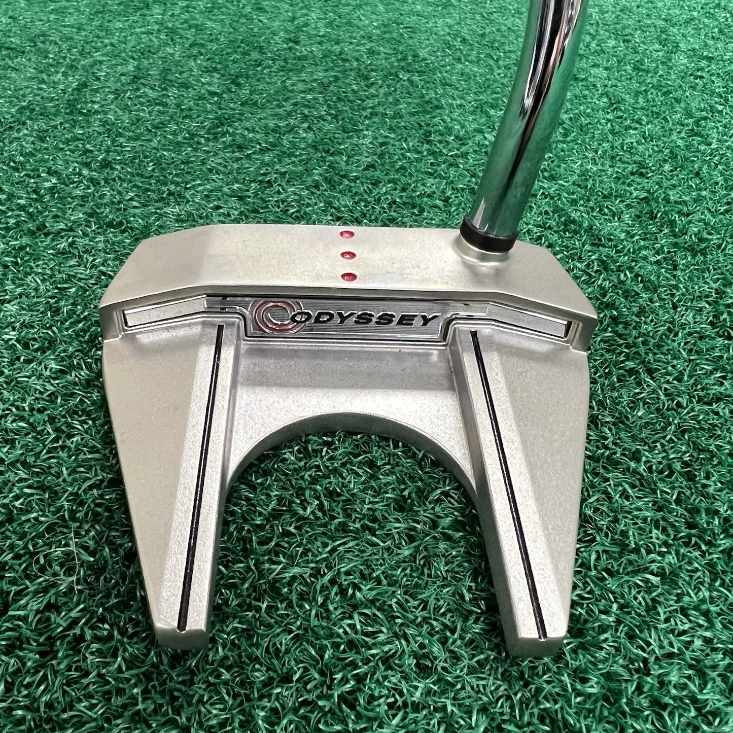 Odyssey White Hot XG #7 LEFT HAND Mallet Putter 35" MLH Steel Shaft w/HC