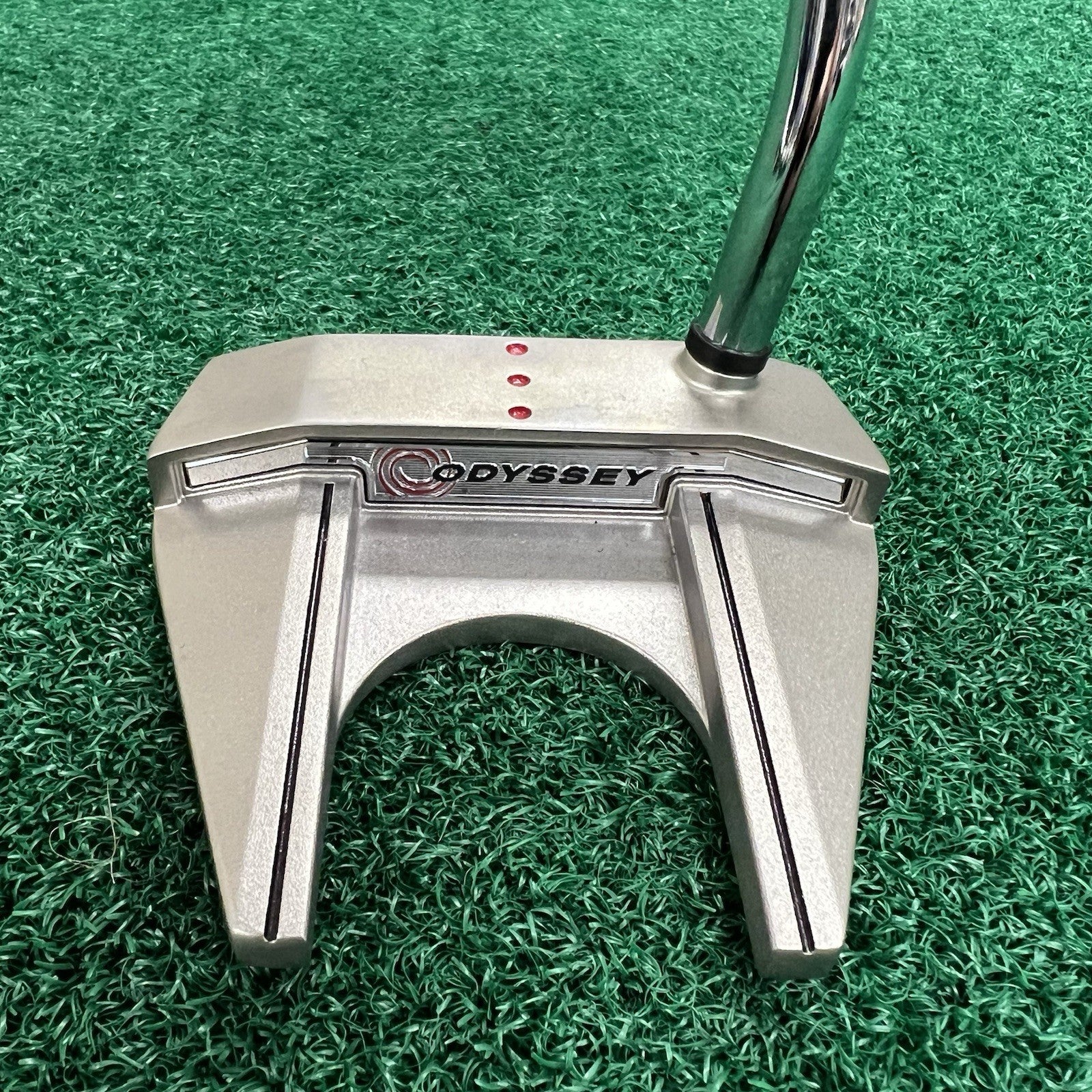 Odyssey White Hot XG #7 LEFT HAND Mallet Putter 35" MLH Steel Shaft w/HC
