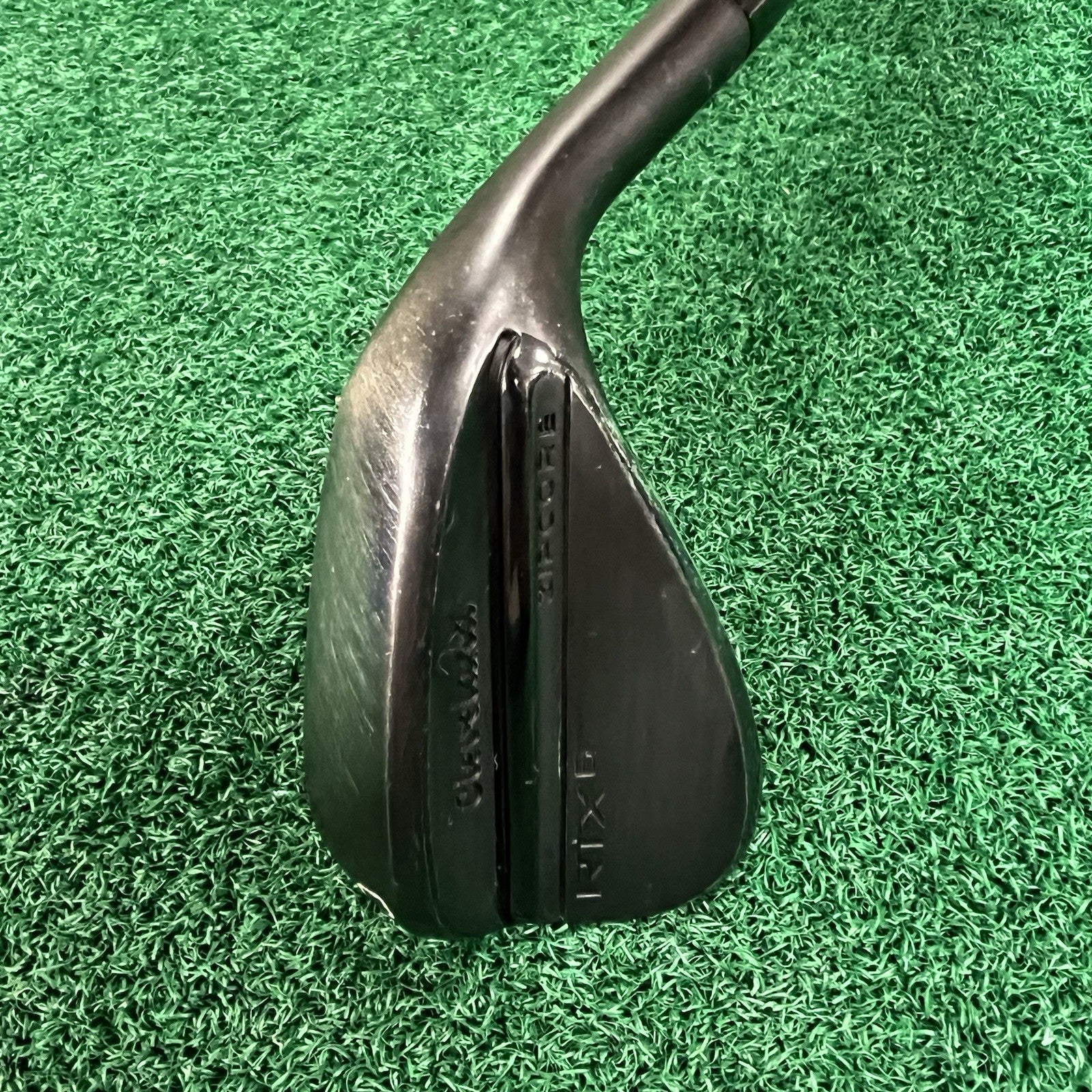 Cleveland RTX 6 ZipCore Black Satin Wedge Gap GW 50° Steel Wedge Flex RH 35.75in