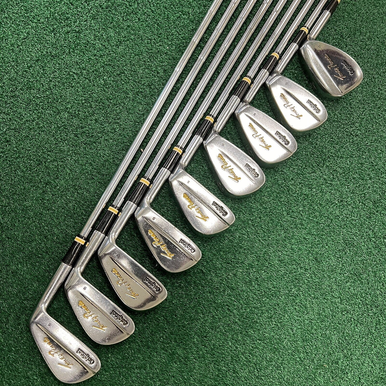Vintage Forged Toney Penna Original Blades Iron Set 3-PW MRH Stiff Steel